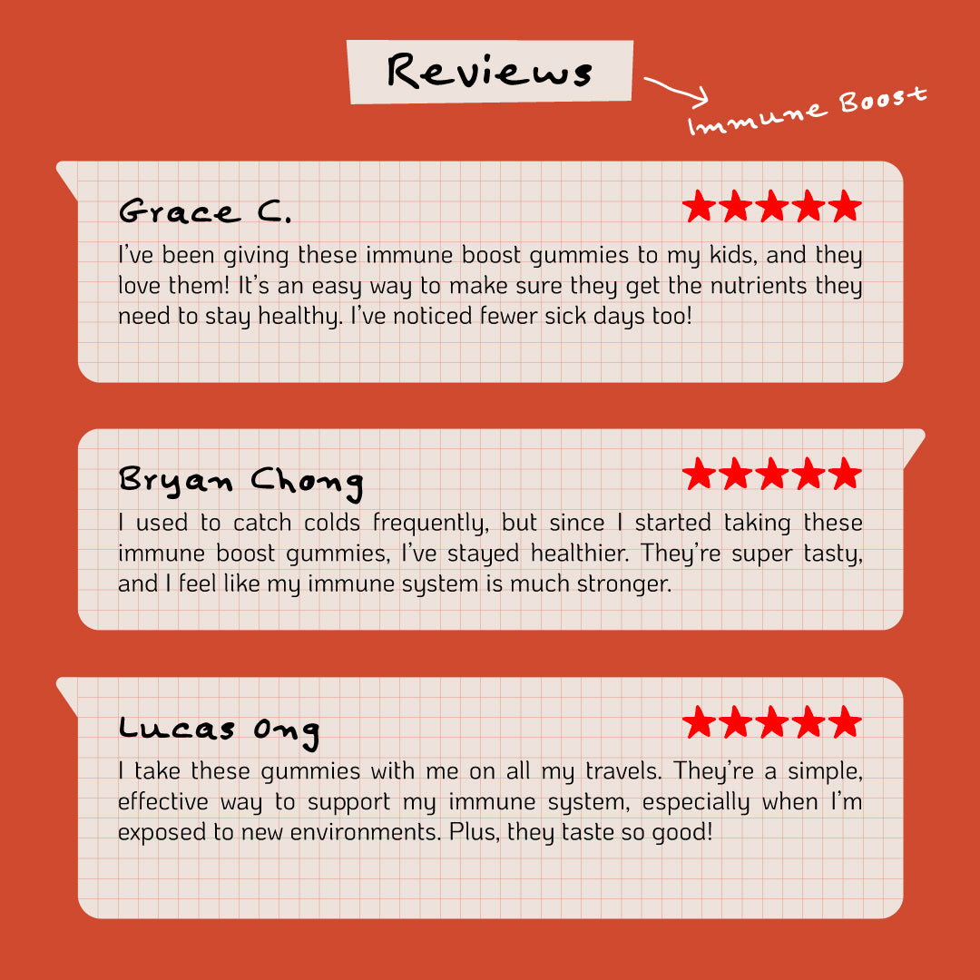 NutraGummy Immune Boost 40s - Support Immunity & Faster Recovery