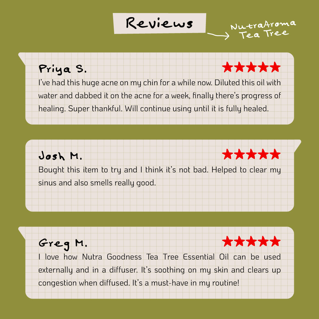 Nutra Goodness Serenity Set - NutraAroma Pure Essential Oil 30ml + Zen Wood Aroma Diffuser