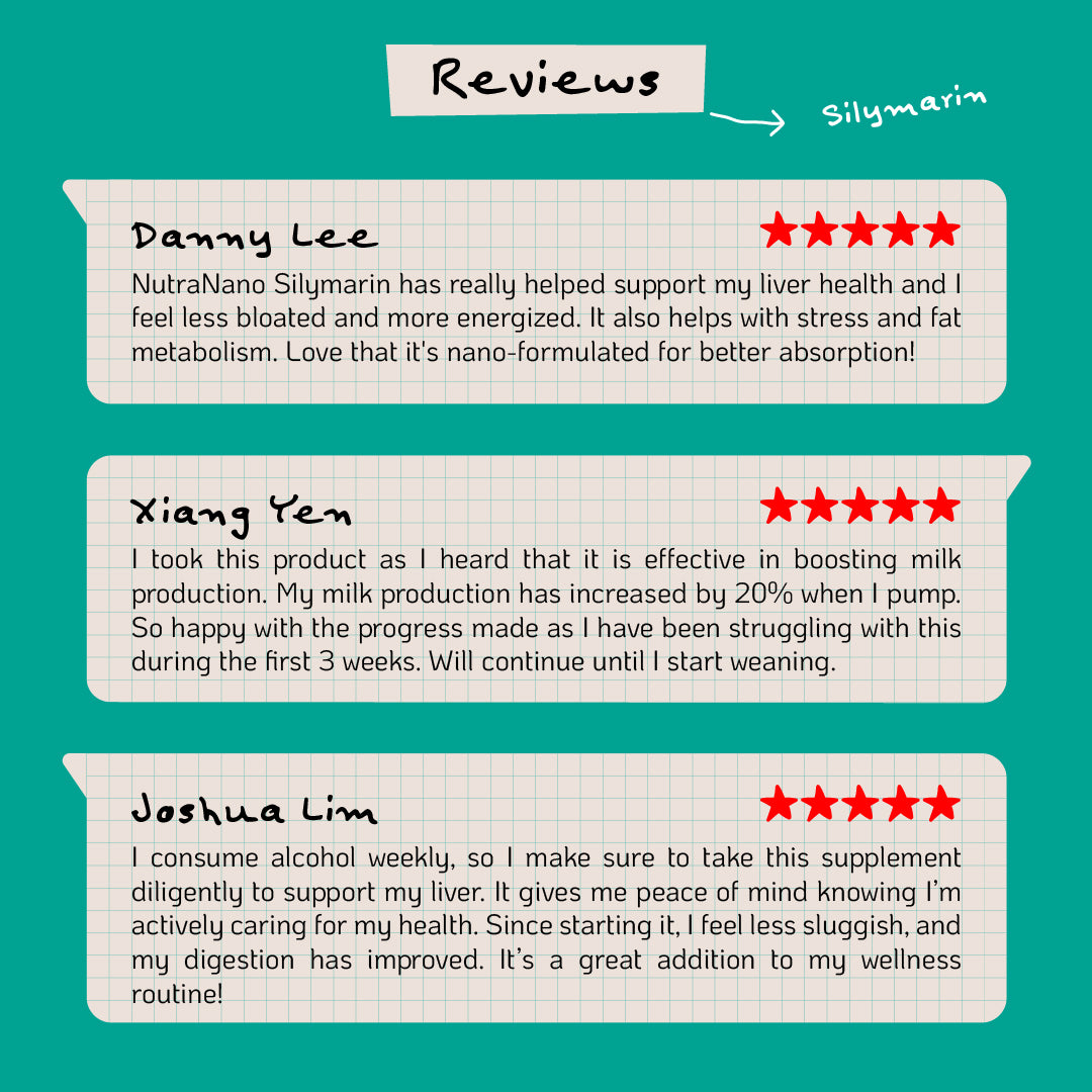 NutraNano Silymarin 60s - Support Healthy Liver Function & Stress Response