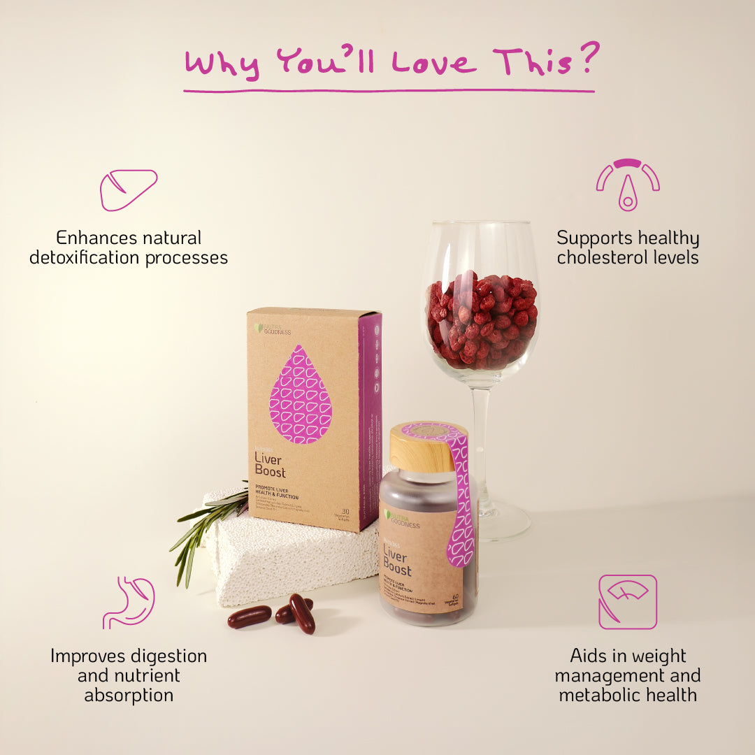Nutra Goodness Nutra365 Liver Boost 60s - Promote Liver Health & Function