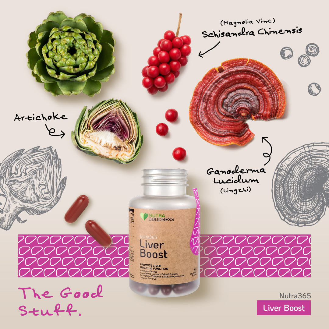 Nutra365 Liver Boost 30s - Promote Liver Health & Function