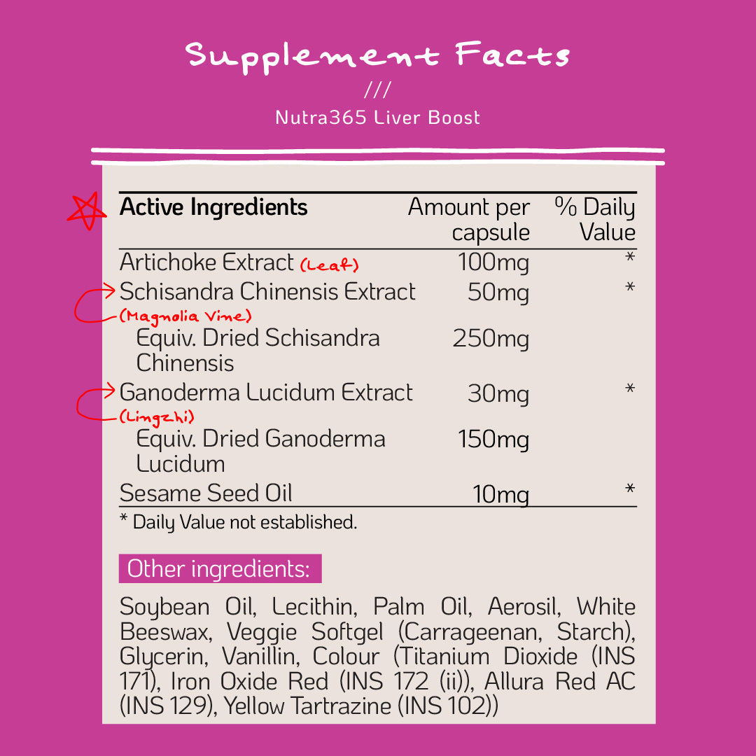 Nutra365 Liver Boost 30s - Promote Liver Health & Function