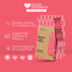 Nutra Goodness NutraBreeze BeautyCool Collagen 1000mg (Passion Fruit) 10s packaging on a pink background with text and logos.