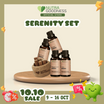 Nutra Goodness Serenity Set - NutraAroma Pure Essential Oil 30ml + Zen Wood Aroma Diffuser