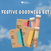 [Festive Goodness Set] NutraBreeze BeautyCool + NutraBreeze DetoxCool (Winter Melon + Corn) + NutraFizz Vitamin C + Zinc Effervescent (Lime + Orange) + Greeting Card (Christmas or New Year) - Personalized Wellness Gift