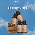 [Serenity Set] NutraAroma Pure Essential Oil 30ml + Zen Wood Aroma Diffuser