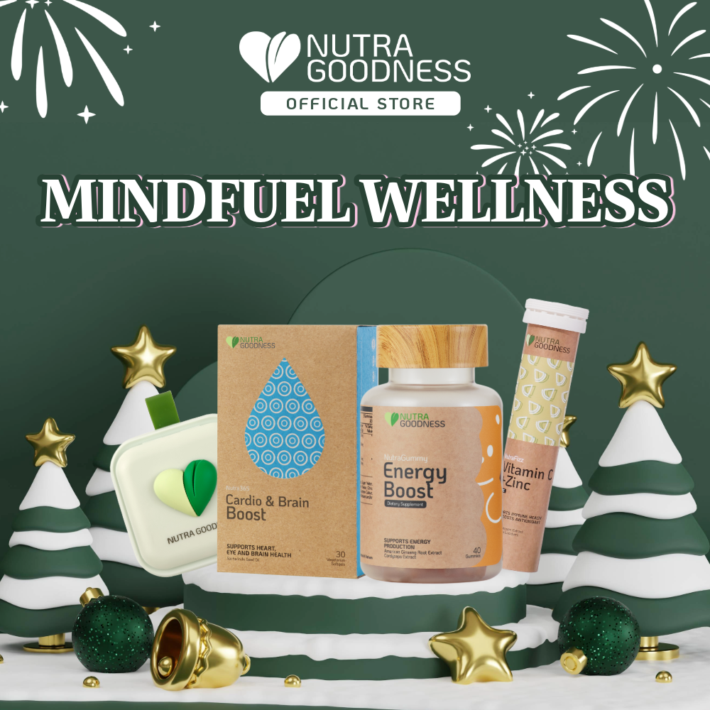 [MindFuel Wellness] Nutra365 Cardio & Brain Boost + NutraGummy Energy Boost + NutraFizz Effervescent